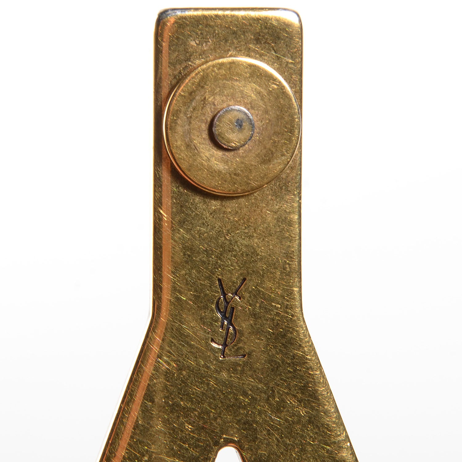 Saint Laurent Sheepskin Medium Cabas ChYc Light Seppia 10 of 10