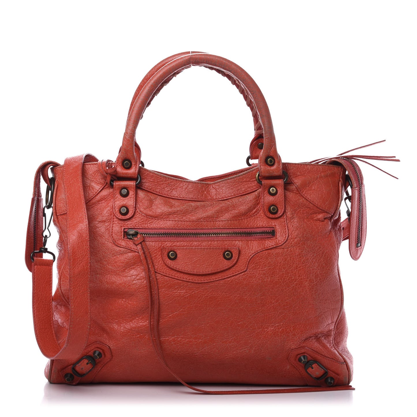 Agneau Classic Hardware Velo Rose Corail