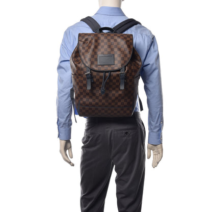 Louis Vuitton Damier Ebene Runner Backpack 2 of 9