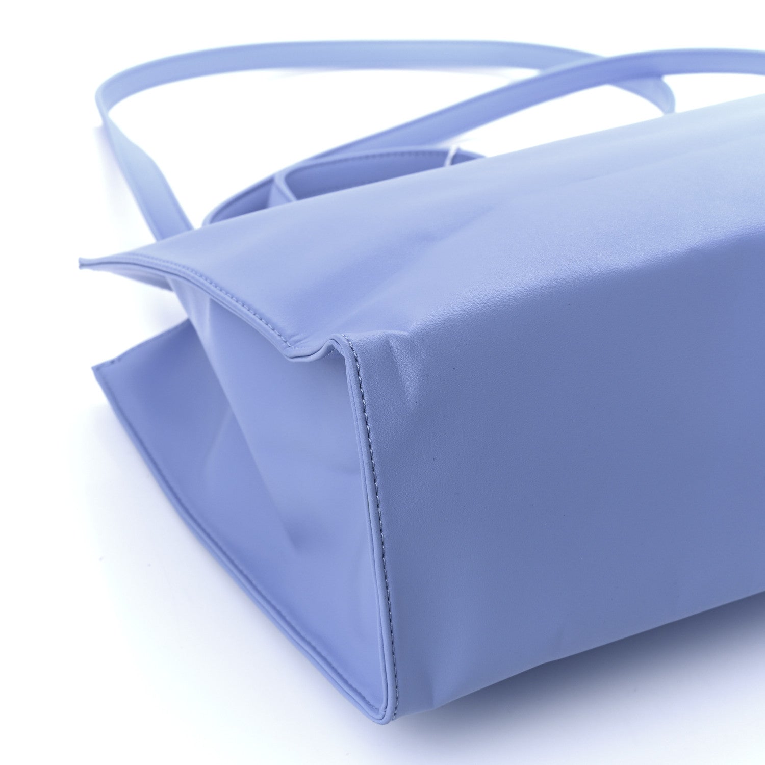 Telfar Vegan Leather Medium Shopping Bag Cerulean 10 of 11