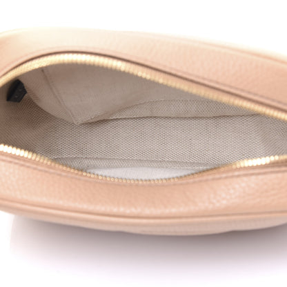 Gucci Pebbled Calfskin Small Soho Disco Bag Rose Beige 4 of 9
