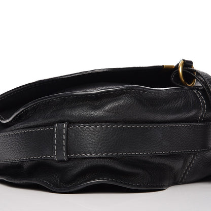 Chloe Calfskin Medium Marcie Round Crossbody Bag Black 10 of 14