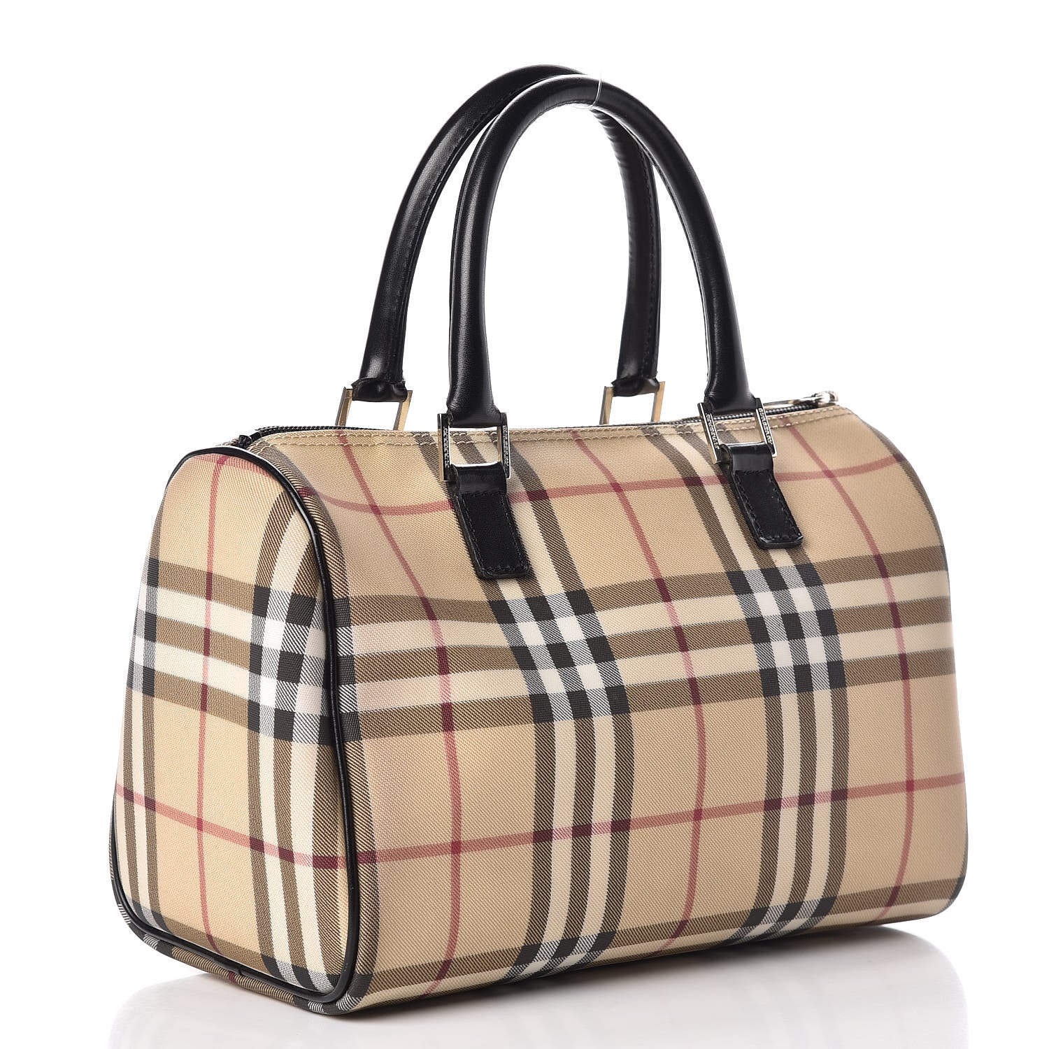 Burberry Canvas House Check Boston Black 3 of 14