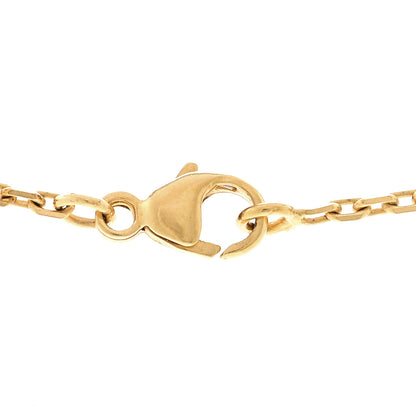 Hermes Lacquered Rose Gold Mini Pop H Pendant Necklace Rose Dragee 5 of 7