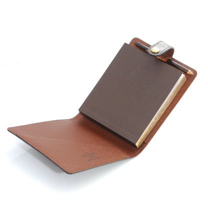 Louis Vuitton Monogram Notebook Cover and Pencil 4 of 6