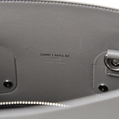 Saint Laurent Grained Calfskin Small Sac De Jour Fog 5 of 10