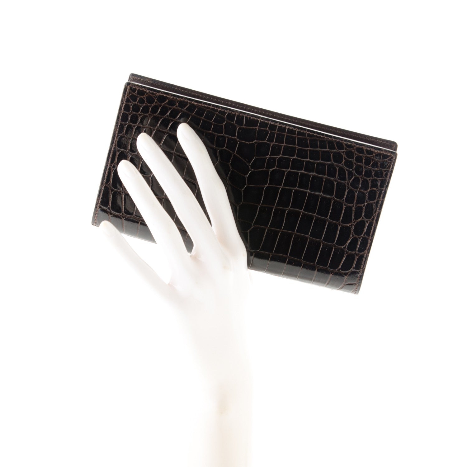 Hermes Shiny Porosus Crocodile Agenda Cover 2 of 6