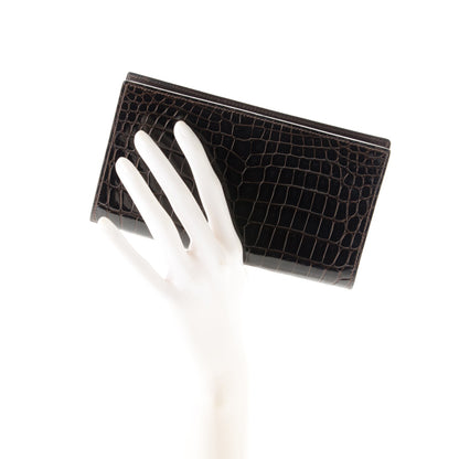 Hermes Shiny Porosus Crocodile Agenda Cover 2 of 6