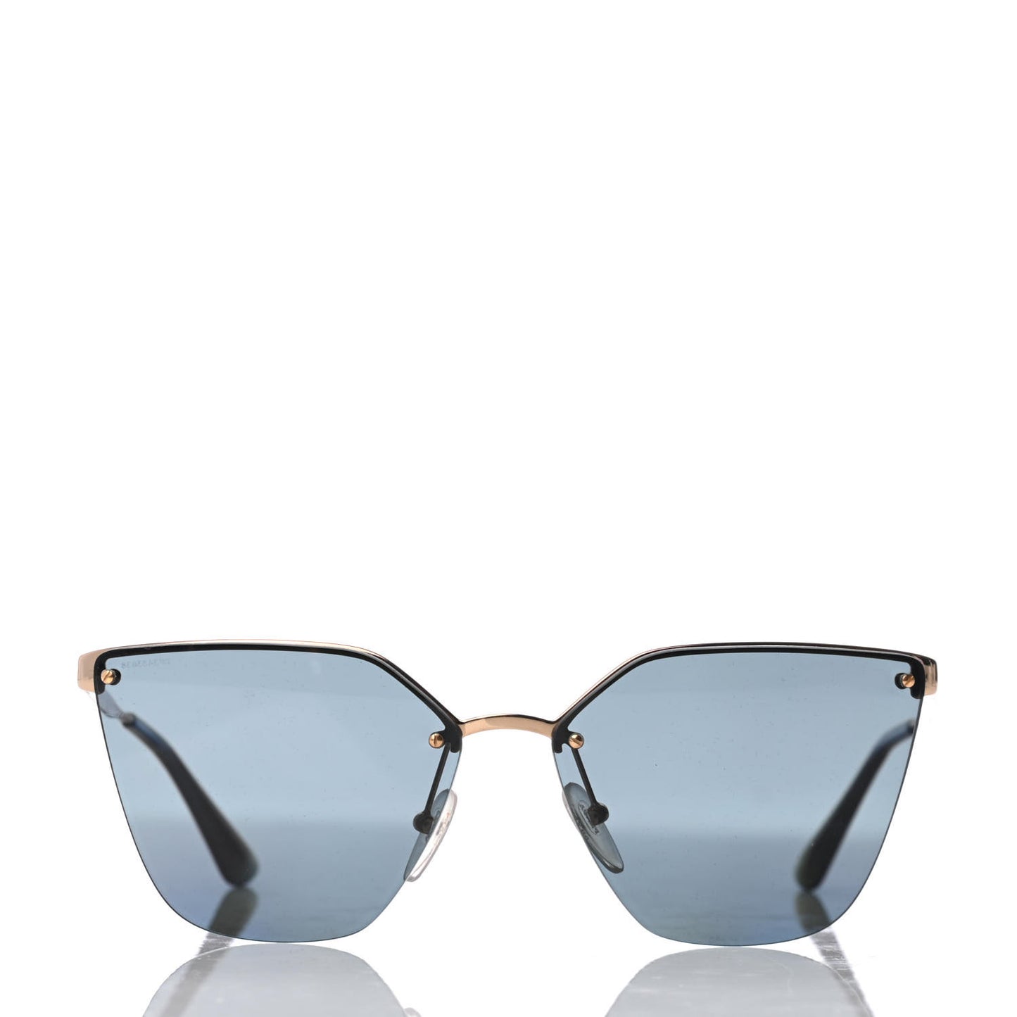 Polarized Cat Eye Sunglasses SPR 68T Black