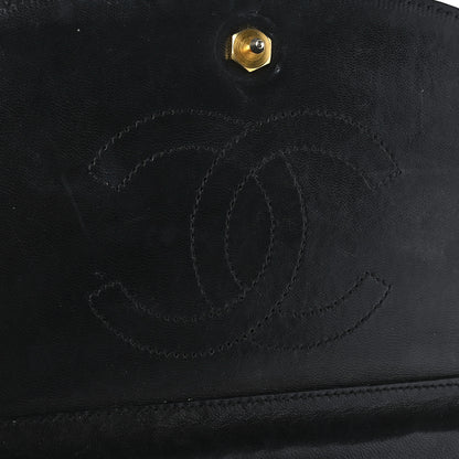 Chanel Lambskin Ribbon Stitched Small Single Flap Black 11 of 12