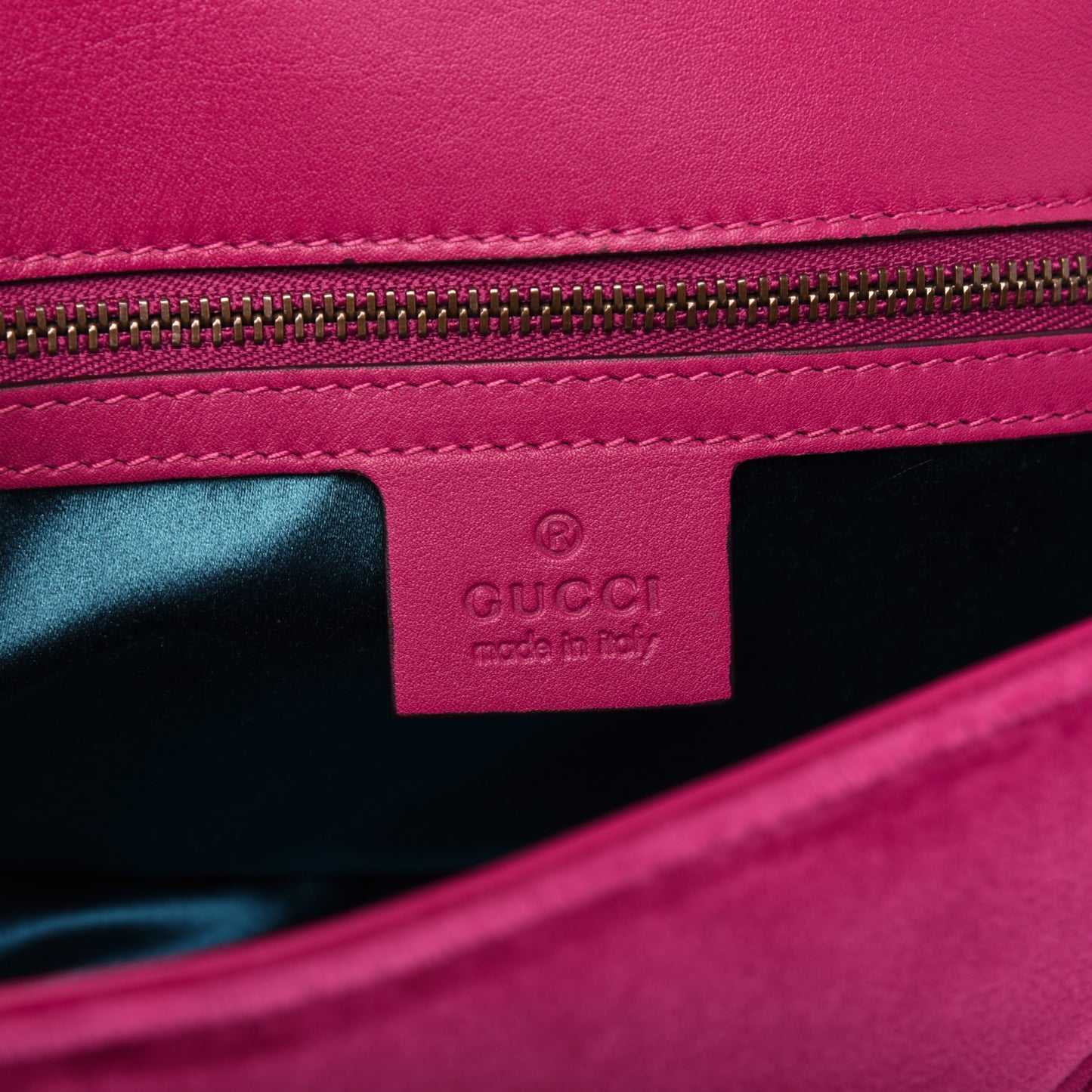 Velvet Matelasse Small GG Marmont Shoulder Bag Light Raspberry Rose