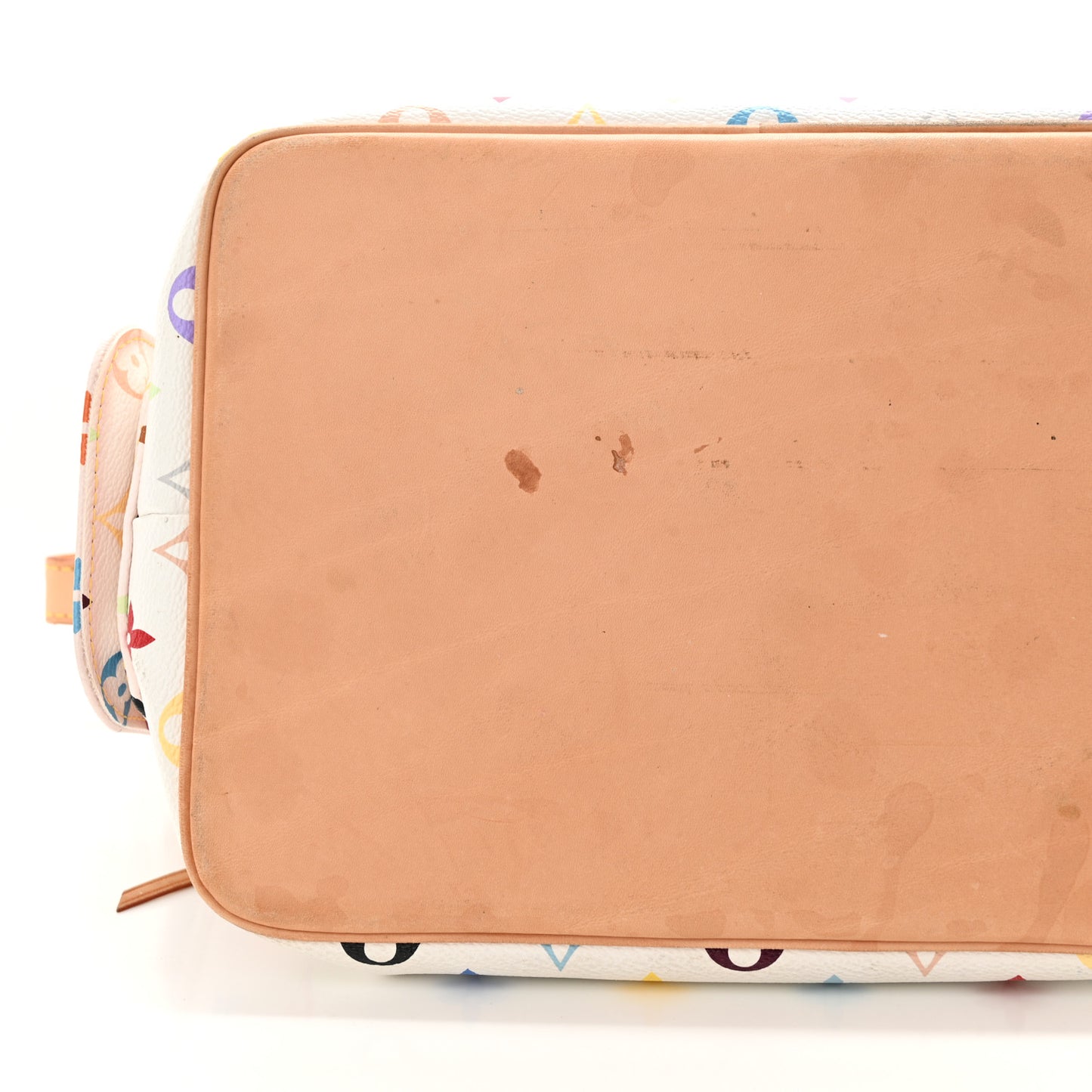 Monogram Multicolor Petit Noe White