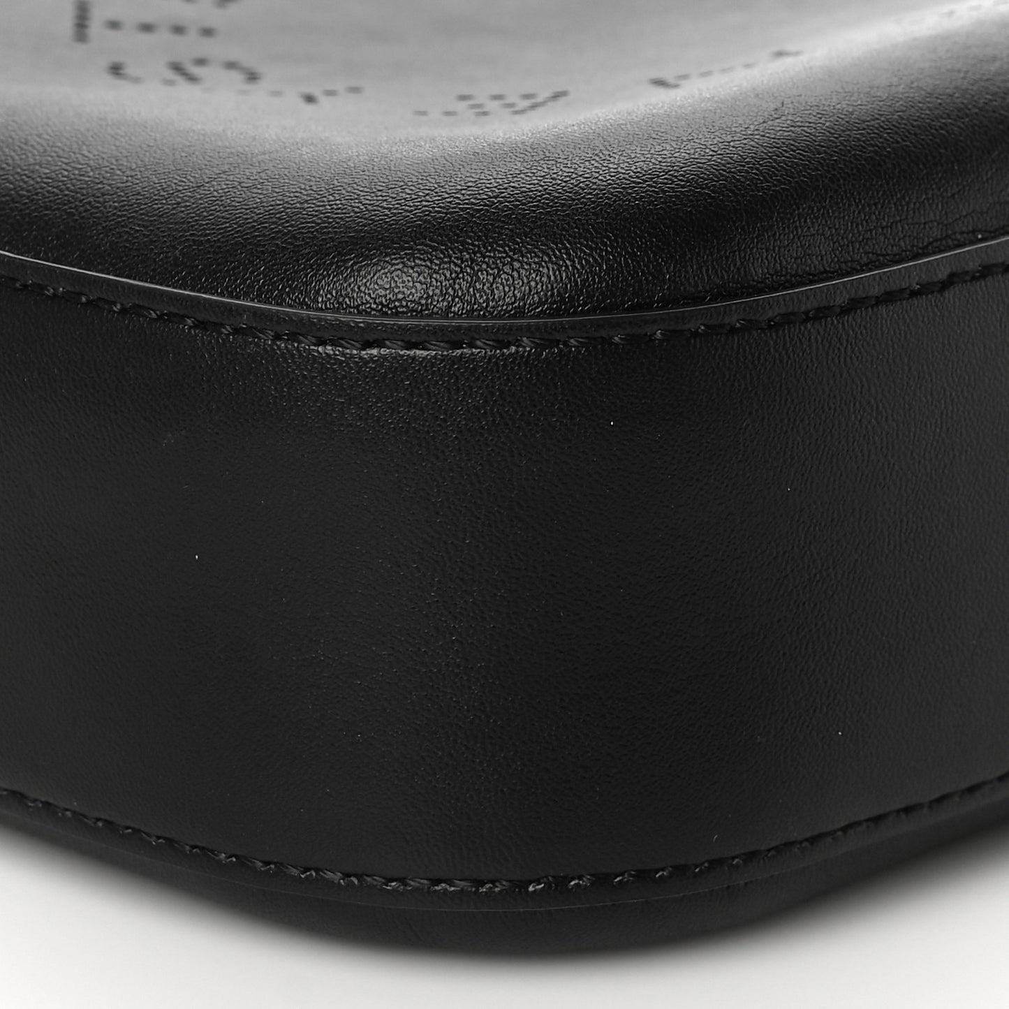 Eco Alter Nappa Perforated Logo Mini Bag Black
