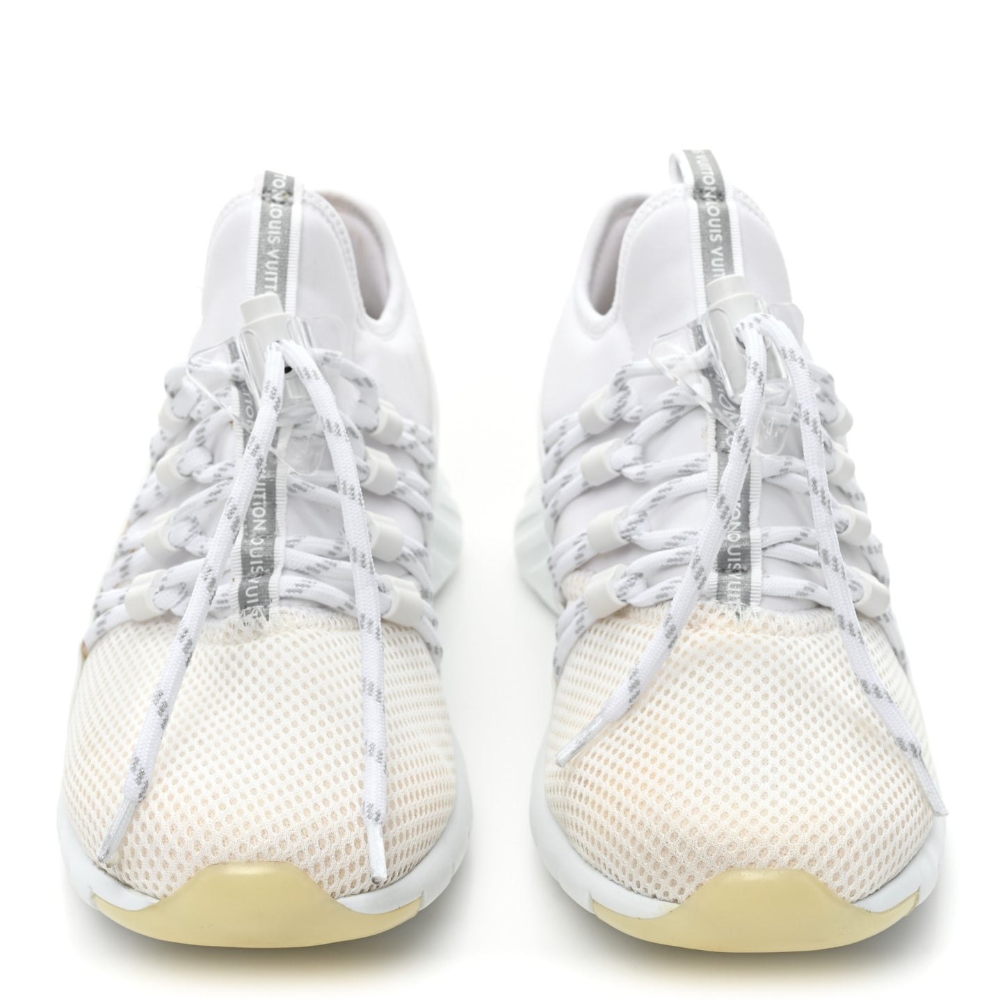 Neoprene Mesh Rubber America's Cup Fastlane Low Sneaker 37 White