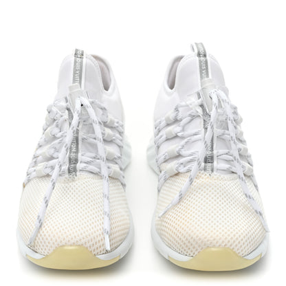 Louis Vuitton Neoprene Mesh Rubber America's Cup Fastlane Low Sneaker 37 White 2 of 15