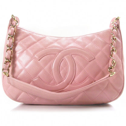 Chanel Caviar Quilted Hobo Pink 1 of 12