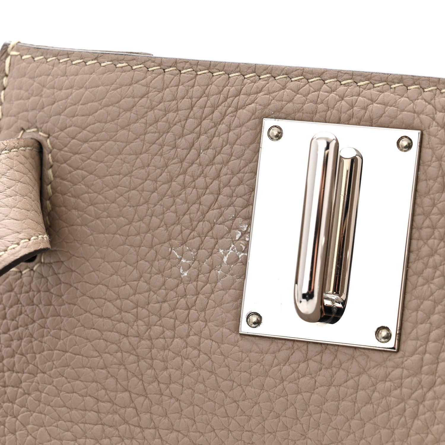 Hermes Taurillon Clemence Jypsiere 34 Gris Tourterelle 12 of 13