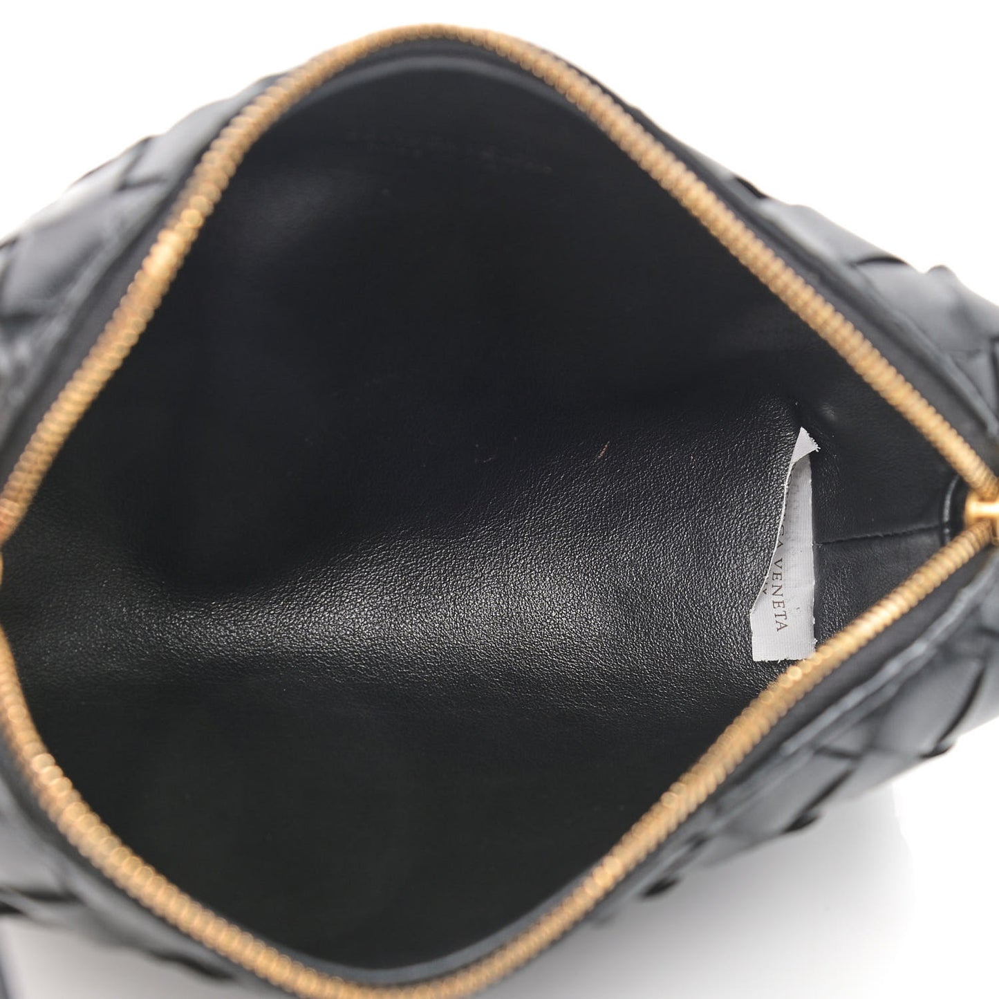 Nappa Intrecciato Mini Crossbody Black