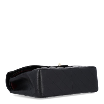 Chanel Caviar Quilted Jumbo Double Flap Black 6 of 14