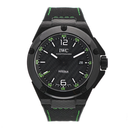 IWC Black Carbon Rubber 46mm Ingenieur Automatic Watch Black IW322404 1 of 5