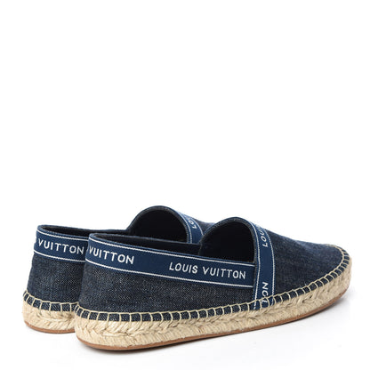 Louis Vuitton Denim Croisiere Espadrille 37 Marine 4 of 9