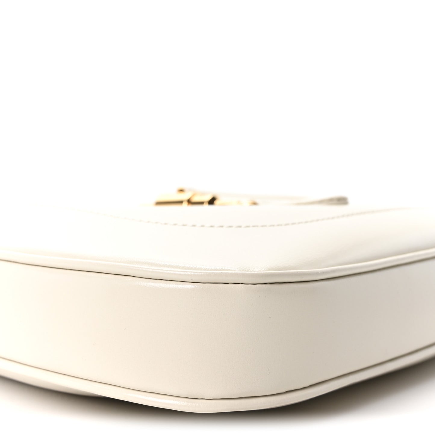 Boarded Dyana Lux Calfskin Small Jackie 1961 Hobo Mystic White