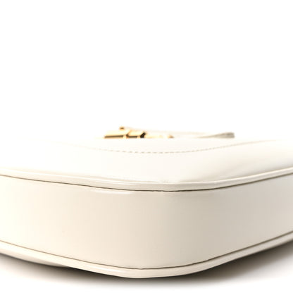 Gucci Boarded Dyana Lux Calfskin Small Jackie 1961 Hobo Mystic White 9 of 10