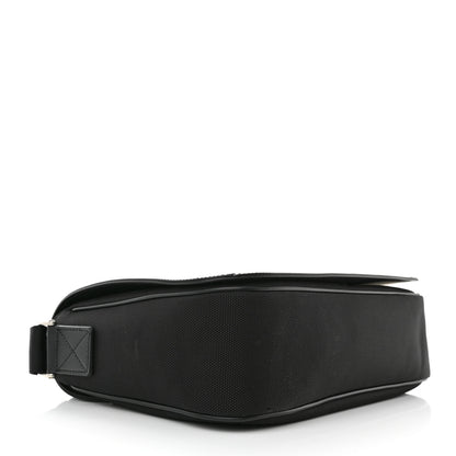 Gucci Techno Canvas Web Flap Messenger Bag Black 4 of 10