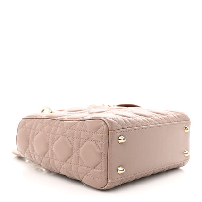 Christian Dior Lambskin Cannage Small Lucky Badges My Lady Dior Fard 4 of 17