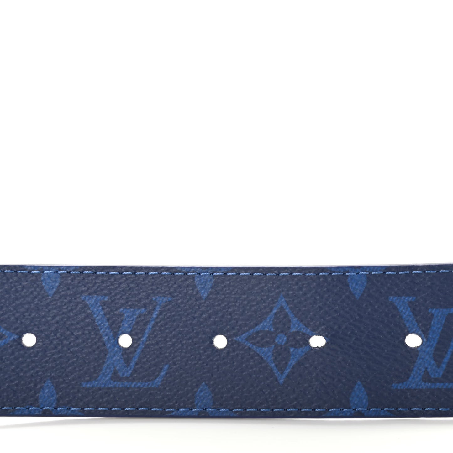 Monogram 40mm Reversible LV Initiales Belt 100 40 Cobalt Blue