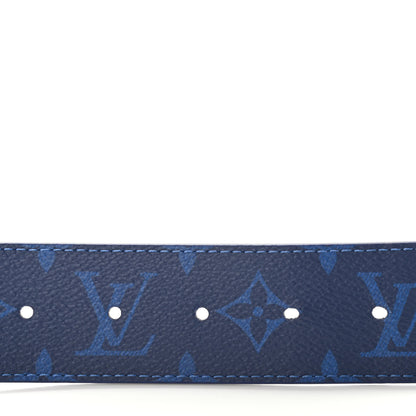 Louis Vuitton Monogram 40mm Reversible LV Initiales Belt 100 40 Cobalt Blue 5 of 7