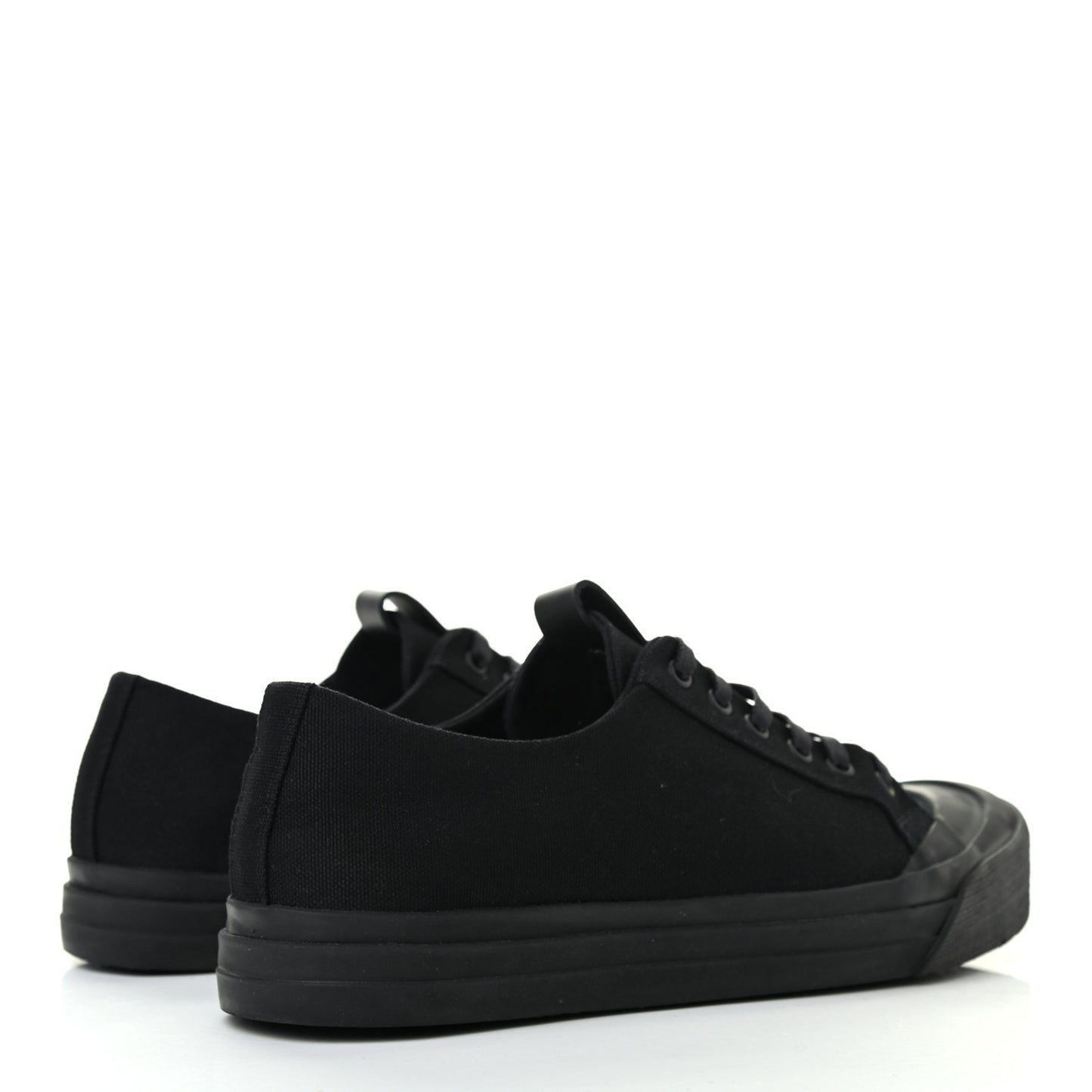 Calfskin Cotton Mens Speedster Sneakers 41.5 Black