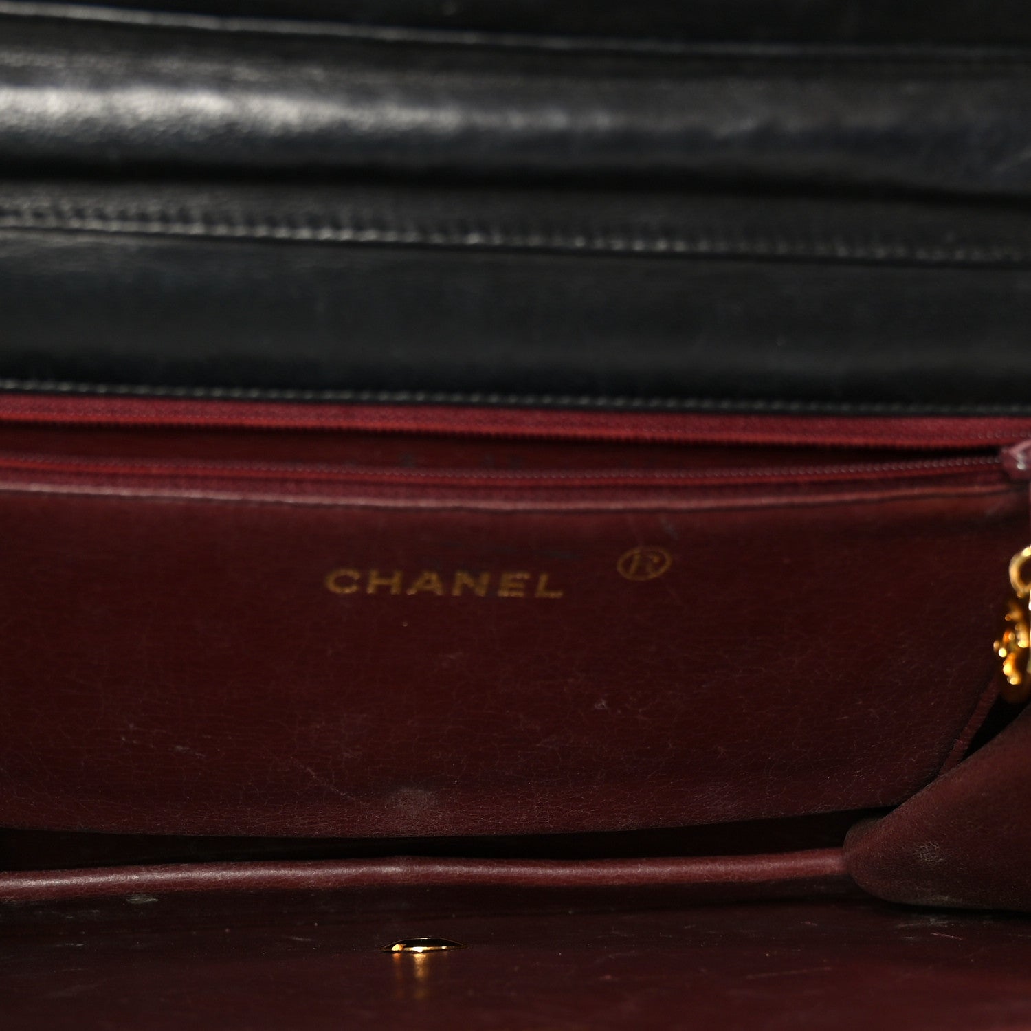 Chanel Lambskin Quilted Medium Single Flap Black 5 of 14