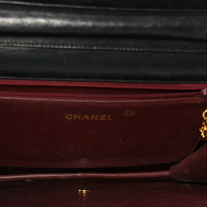Chanel Lambskin Quilted Medium Single Flap Black 5 of 14