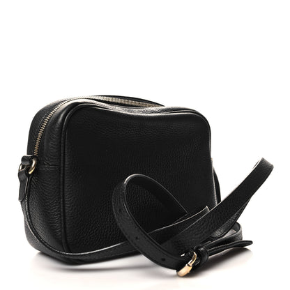 Gucci Pebbled Calfskin Small Soho Disco Bag Black 3 of 11