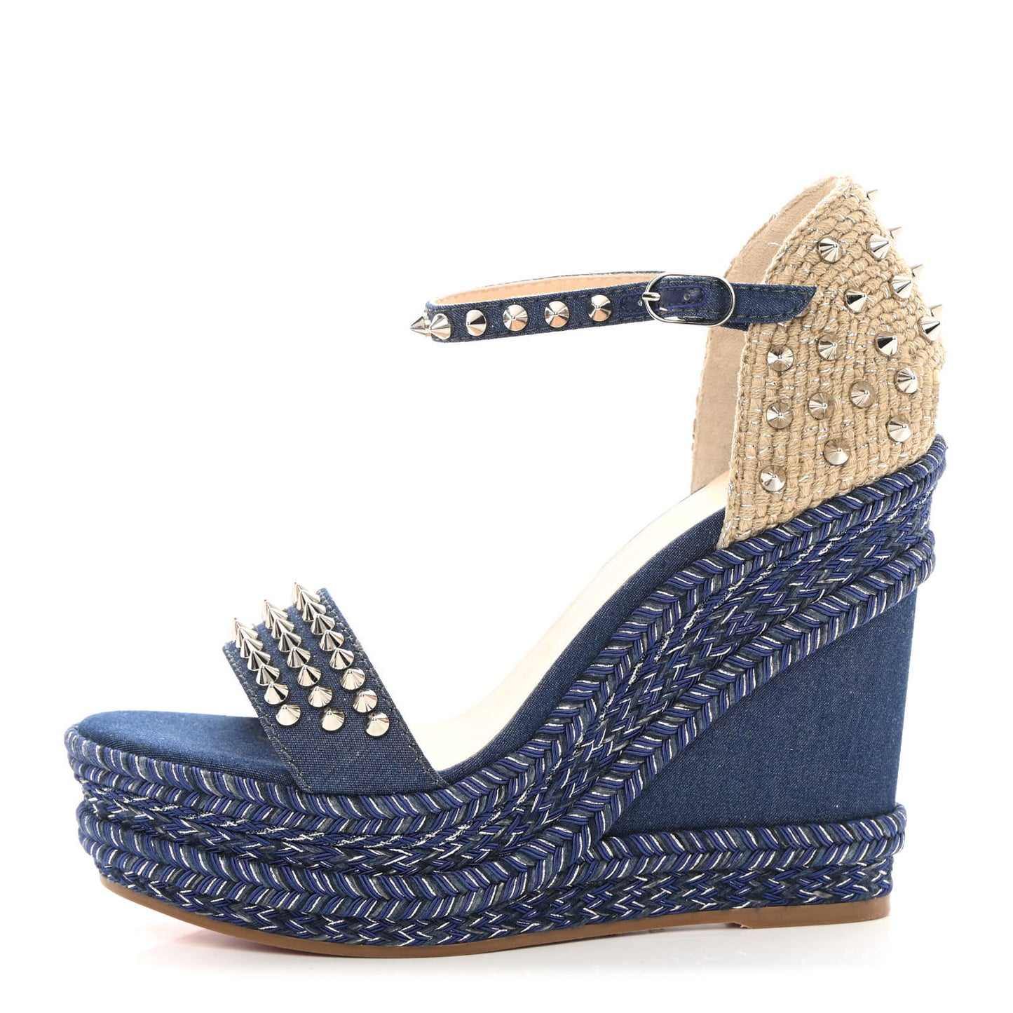 Denim Madmonica 120 Wedge Sandals 37 Blue