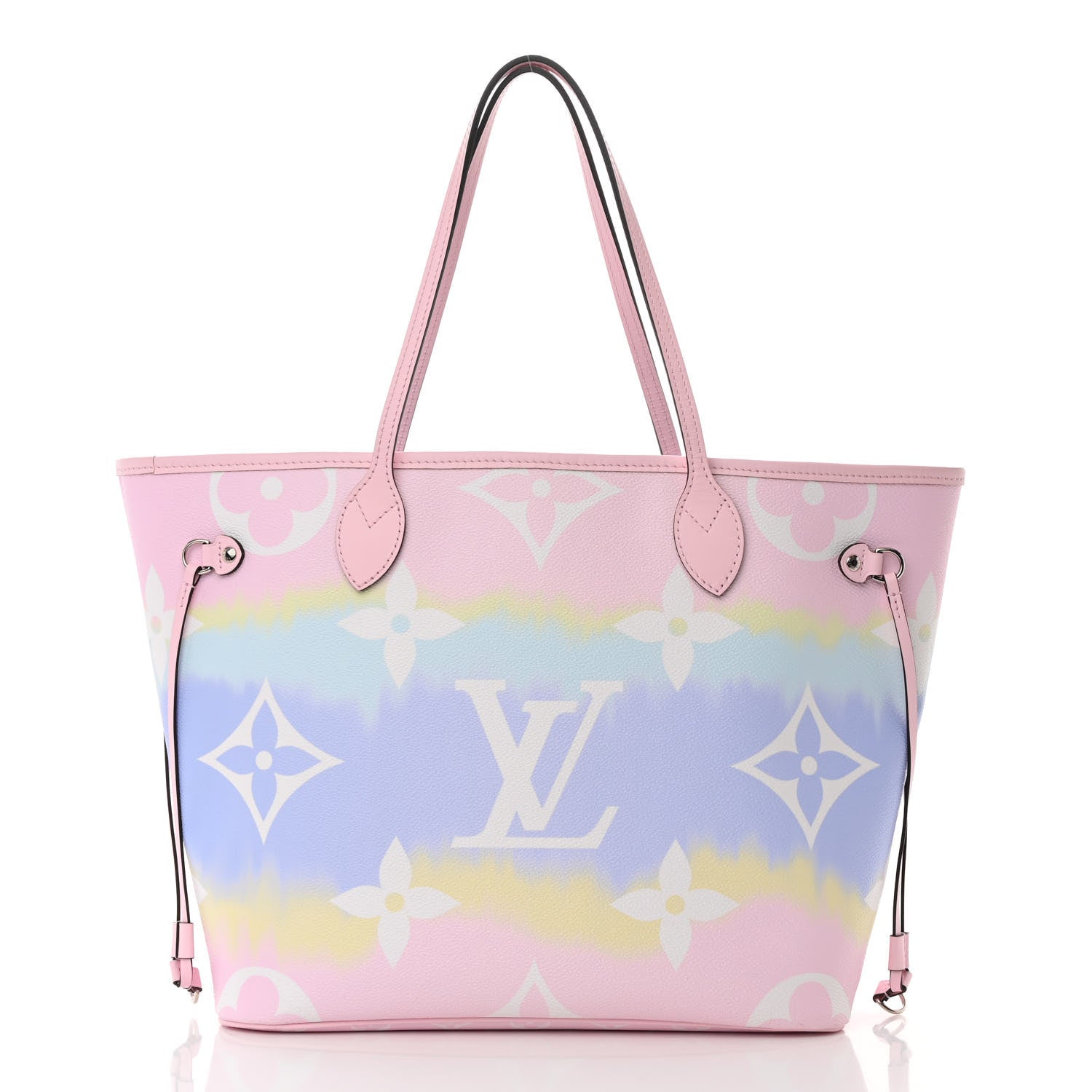 Louis Vuitton Monogram Escale Neverfull MM Pastel 3 of 13