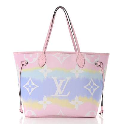 Louis Vuitton Monogram Escale Neverfull MM Pastel 3 of 13