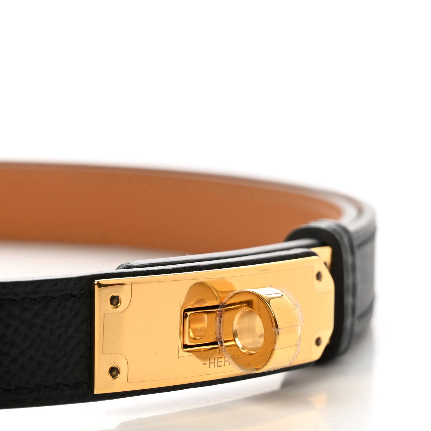 Hermes Epsom Kelly Belt Black 4 of 4