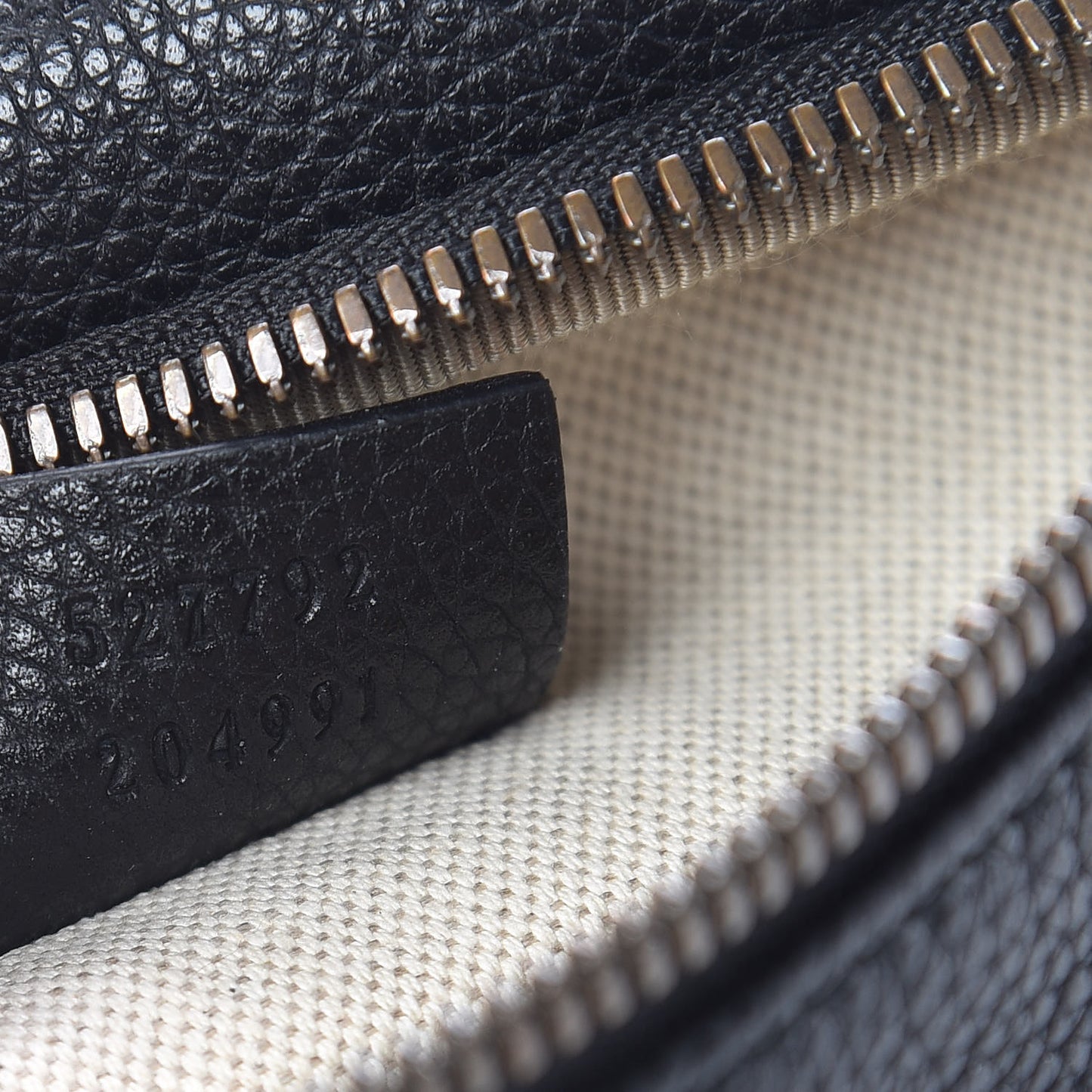 Grained Calfskin Small Logo Belt Bag Black