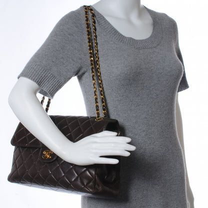Chanel Lambskin Double Sided Medium Flap Brown 2 of 8