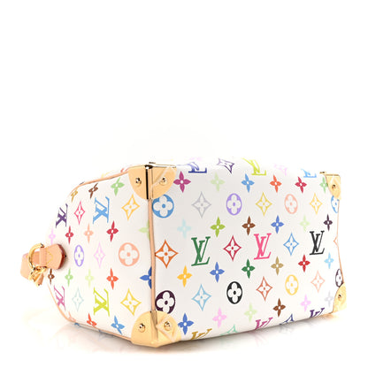 Louis Vuitton LV X TM Monogram Multicolor Speedy Bandouliere 25 White 4 of 10