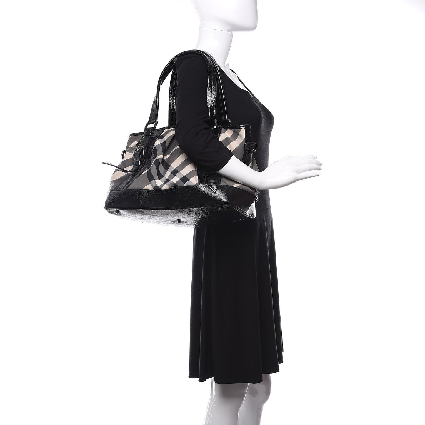 Nylon Beat Check Lowry Black