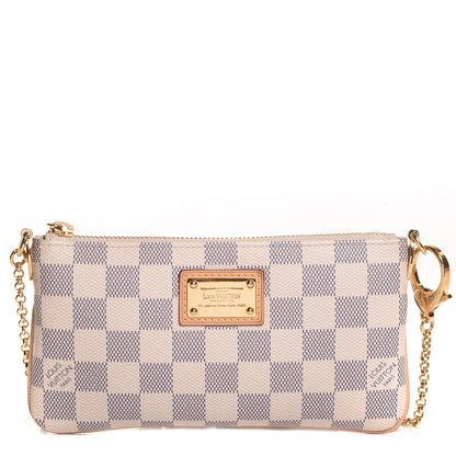 Louis Vuitton Damier Azur Pochette Milla MM 1 of 9