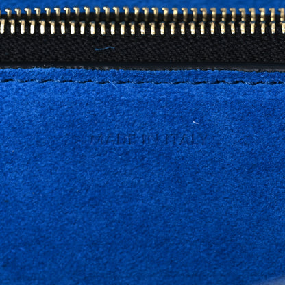 Celine Smooth Lambskin Trio Flap Crossbody Bag Black 7 of 11