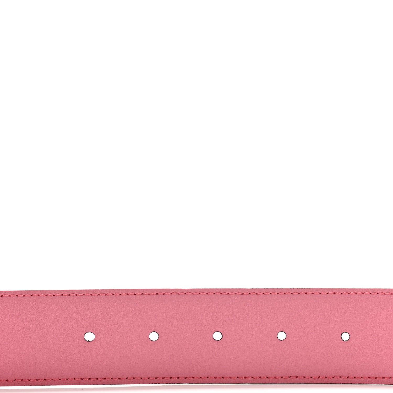 Gucci Moon Calfskin Interlocking G 37mm Belt 95 38 Glossy Pink 4 of 10