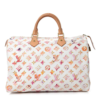 Louis Vuitton Watercolor Aquarelle Speedy 35 White 1 of 13