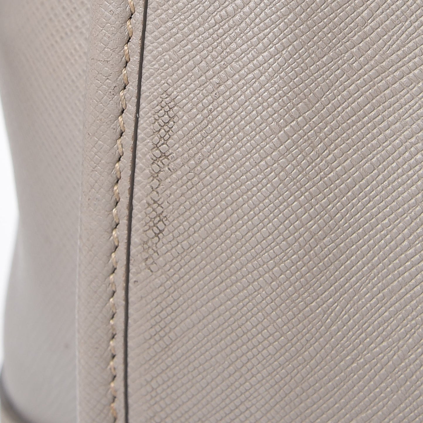 Saffiano Lux Shopping Tote Pomice