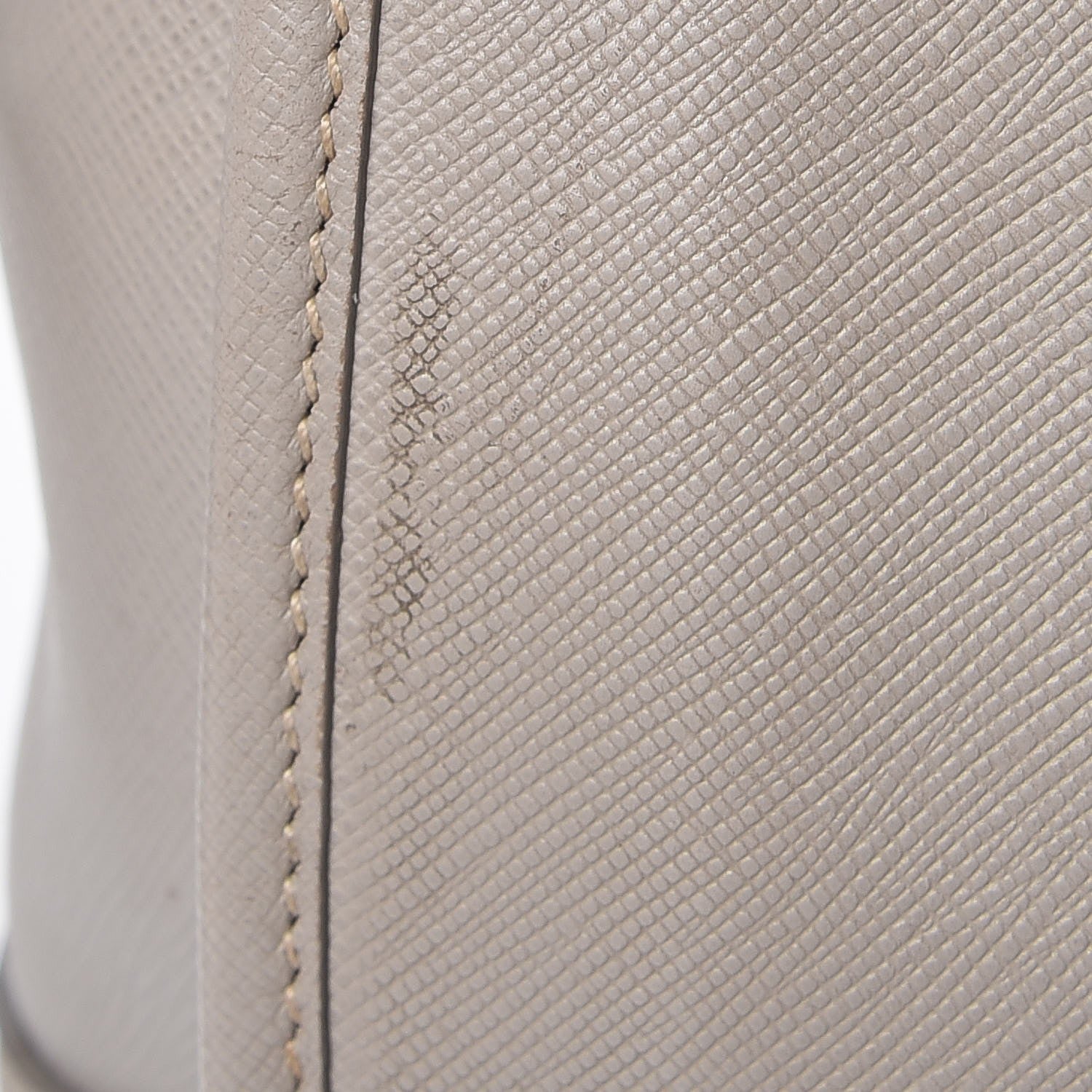 Prada Saffiano Lux Shopping Tote Pomice 18 of 18