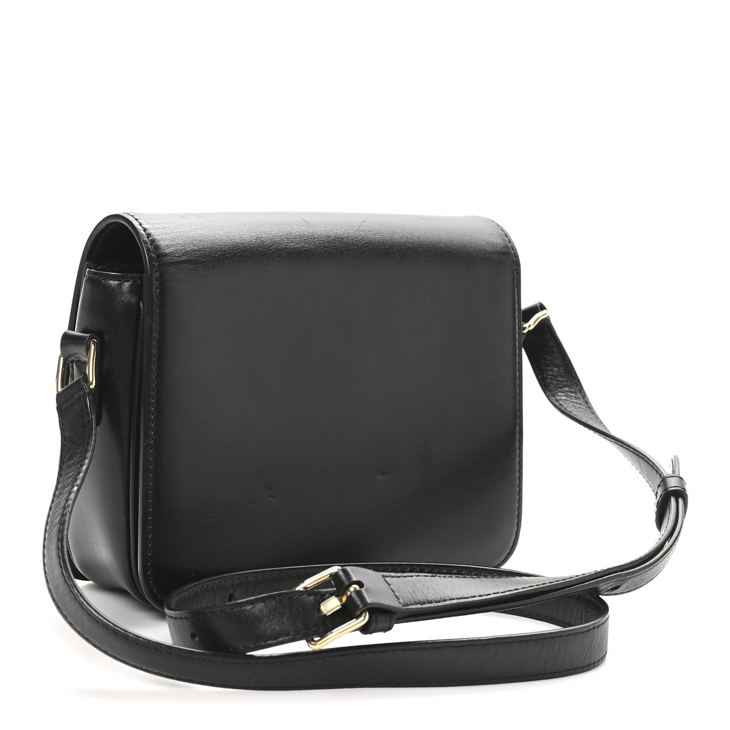 Shiny Calfskin Teen Triomphe Black